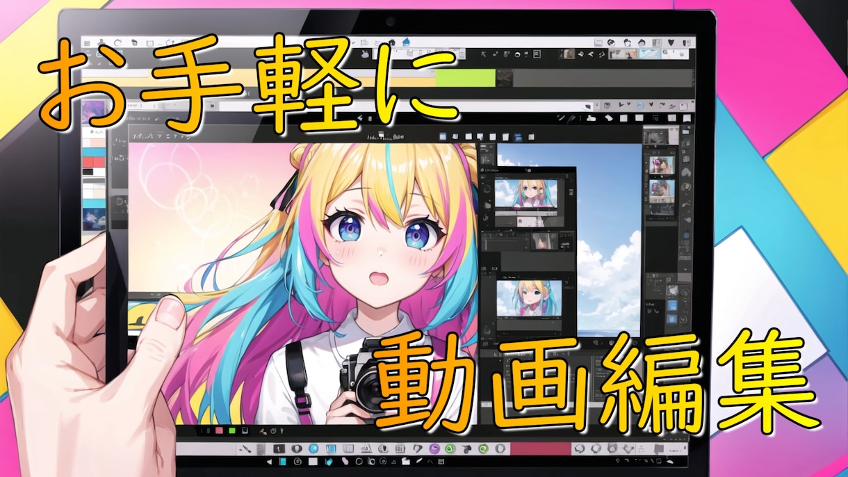 様々な用途の動画を安価で編集いたします いつでも対応可能！まずは気軽にご相談ください！ イメージ1