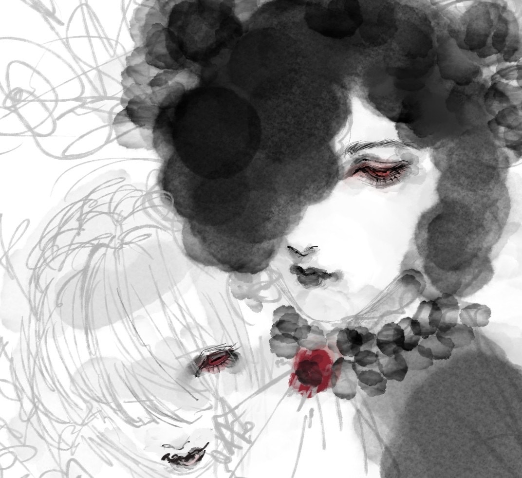 写実風の耽美なイラスト描かせて頂きます 耽美なイラストお描きできます。 イメージ4