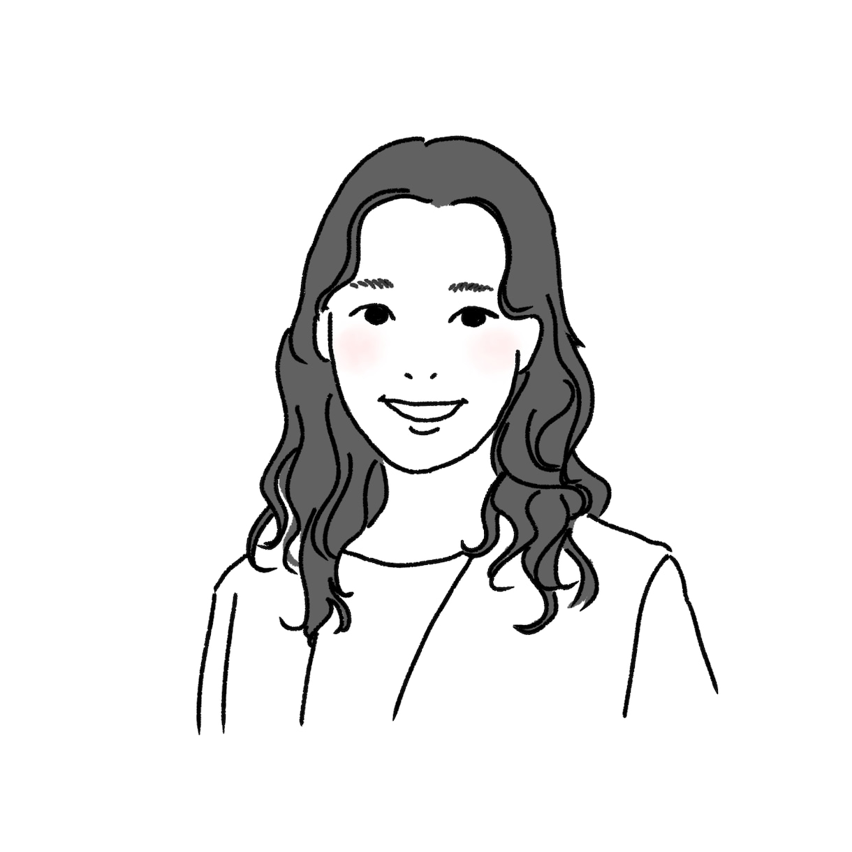 スピード納品♪商用OK◎おしゃれな似顔絵描きます 目を引くアイコンでビジネスの印象を格上げ！贈り物にも◎ イメージ9