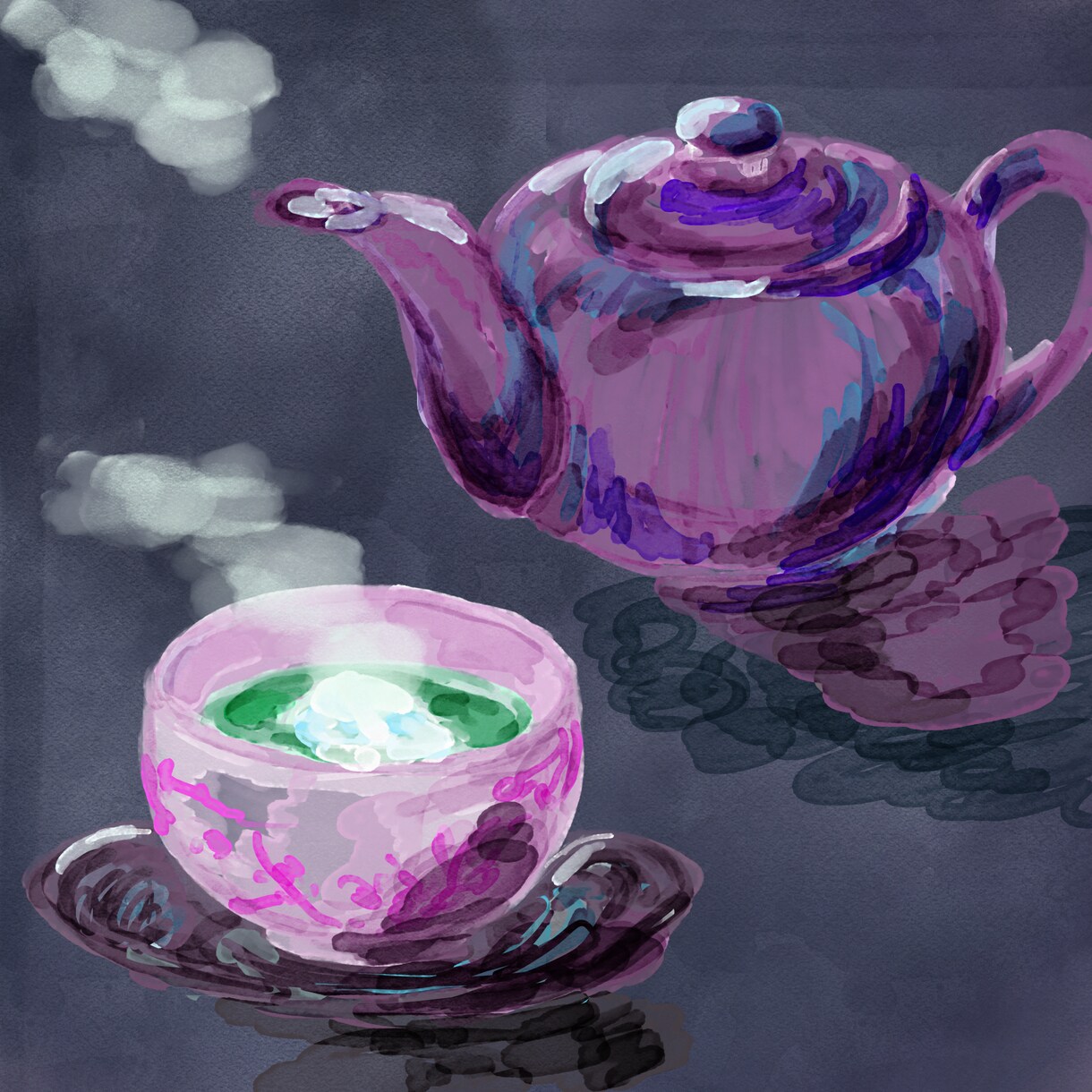 カラフルな色味のイラストを描きます 風景☆リアル☆デフォルメまでお好みに仕上げます！ イメージ4