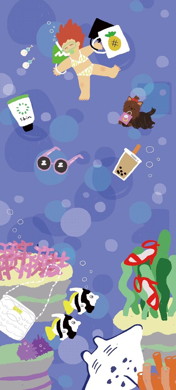 可愛いイラストでフライヤーを制作します カラフルでゆるい雰囲気の絵で楽しいフライヤーを作ります！ イメージ2