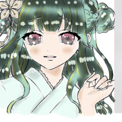 アイコンイラスの女の子色塗ります アイコンやSNSのイラストなど色塗りします イメージ3