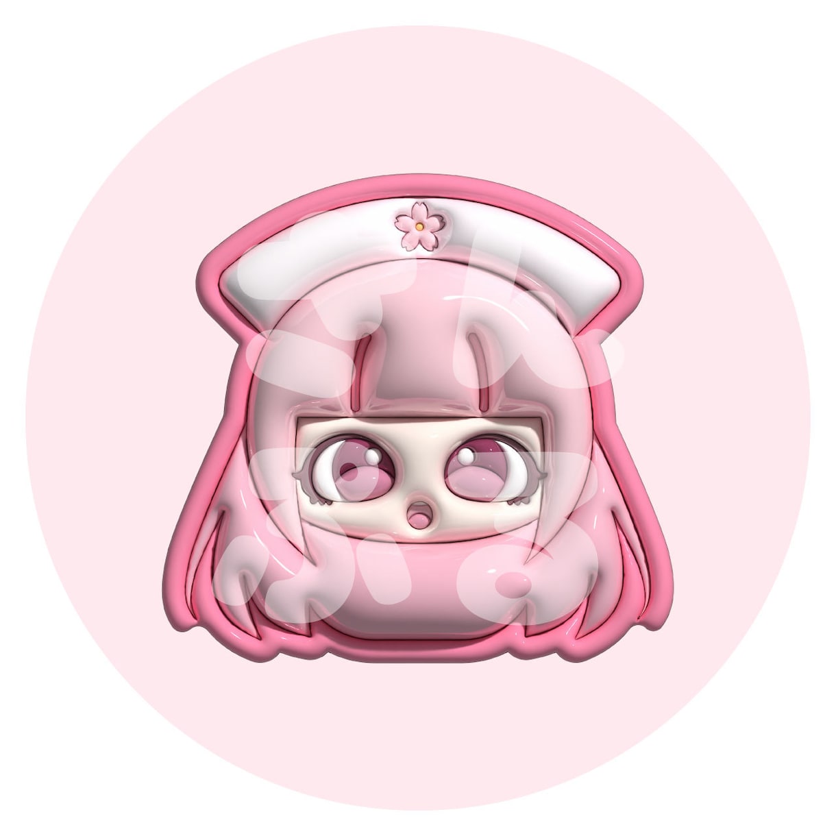 限定価格中！｜ぷっくり可愛いアイコン描きます 立体感が可愛いぷっくりとしたお顔のアイコンを描きます！ イメージ2