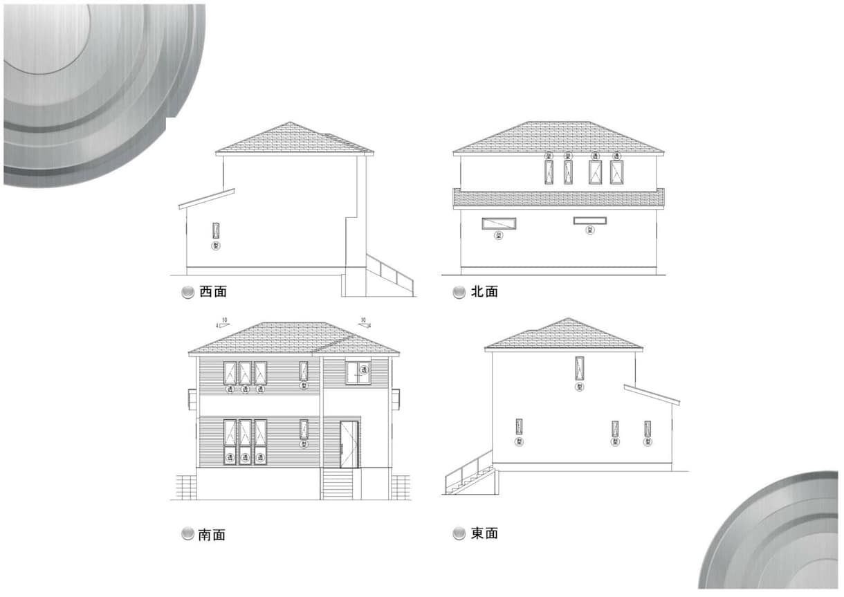 住宅の平面図からプレゼンシートを作成致します チラシやWebで物件販売の差別化をお手伝いします！ イメージ3