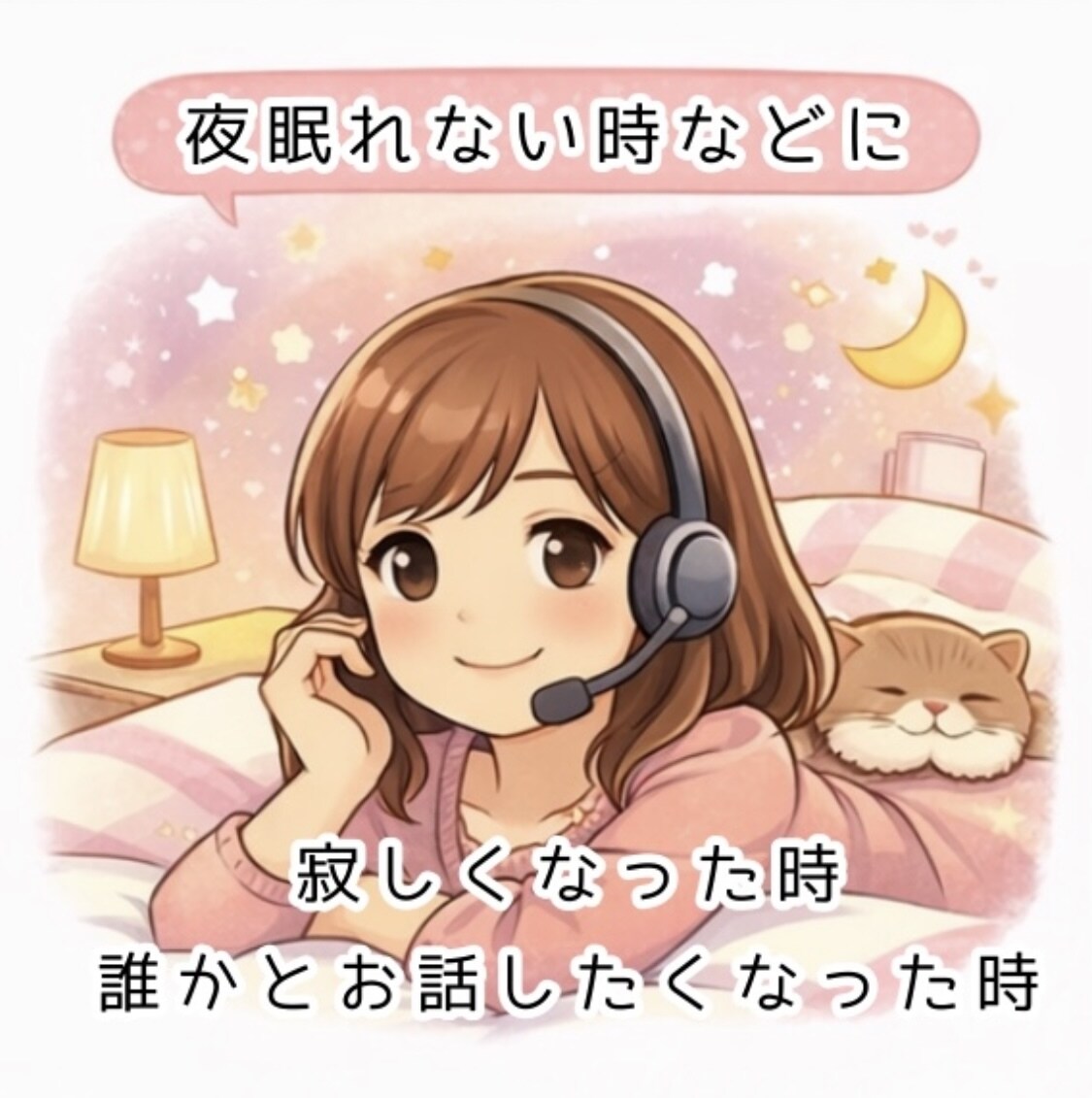 気軽にお話ししませんか？色んなお話聴きます まったりした時間を一緒に過ごしませんか(*´▽`*) イメージ3