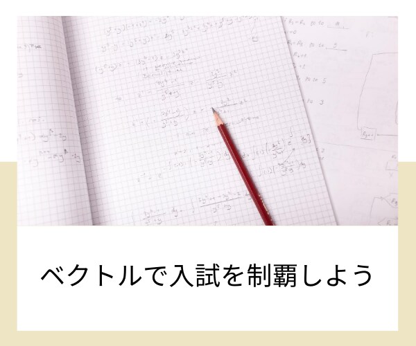 ベクトルができるようになる方法教えます ベクトルが苦手な人。解答書きながらも何やっているのか不明な人 イメージ1
