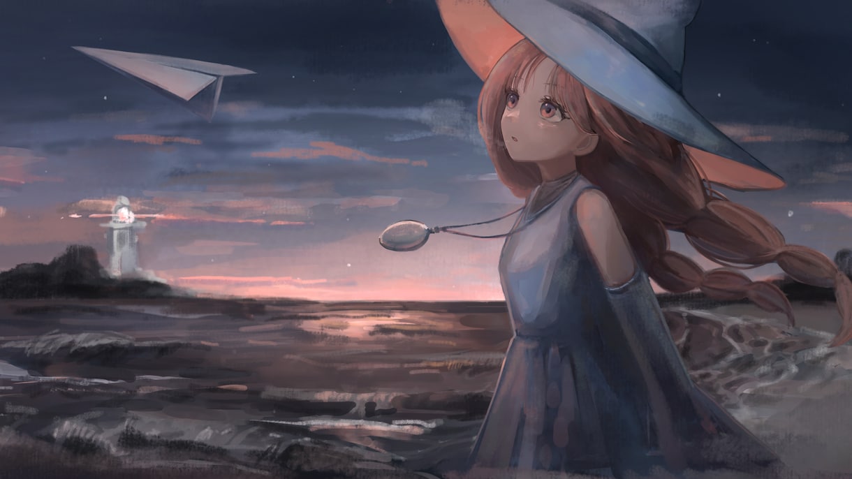 背景付き一枚絵 /MVイラスト/挿絵など描きます 密度の高いペン画風イラストや背景、厚塗りが得意です イメージ2