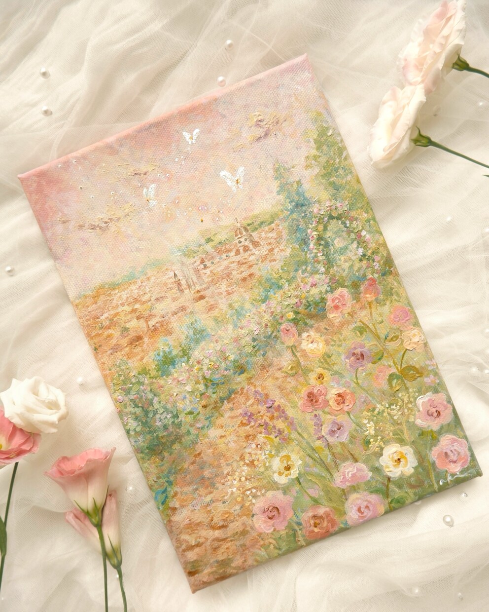 ふんわり優しい風景画制作いたします ～　インテリアや贈り物に最適な風景アート　～ イメージ8