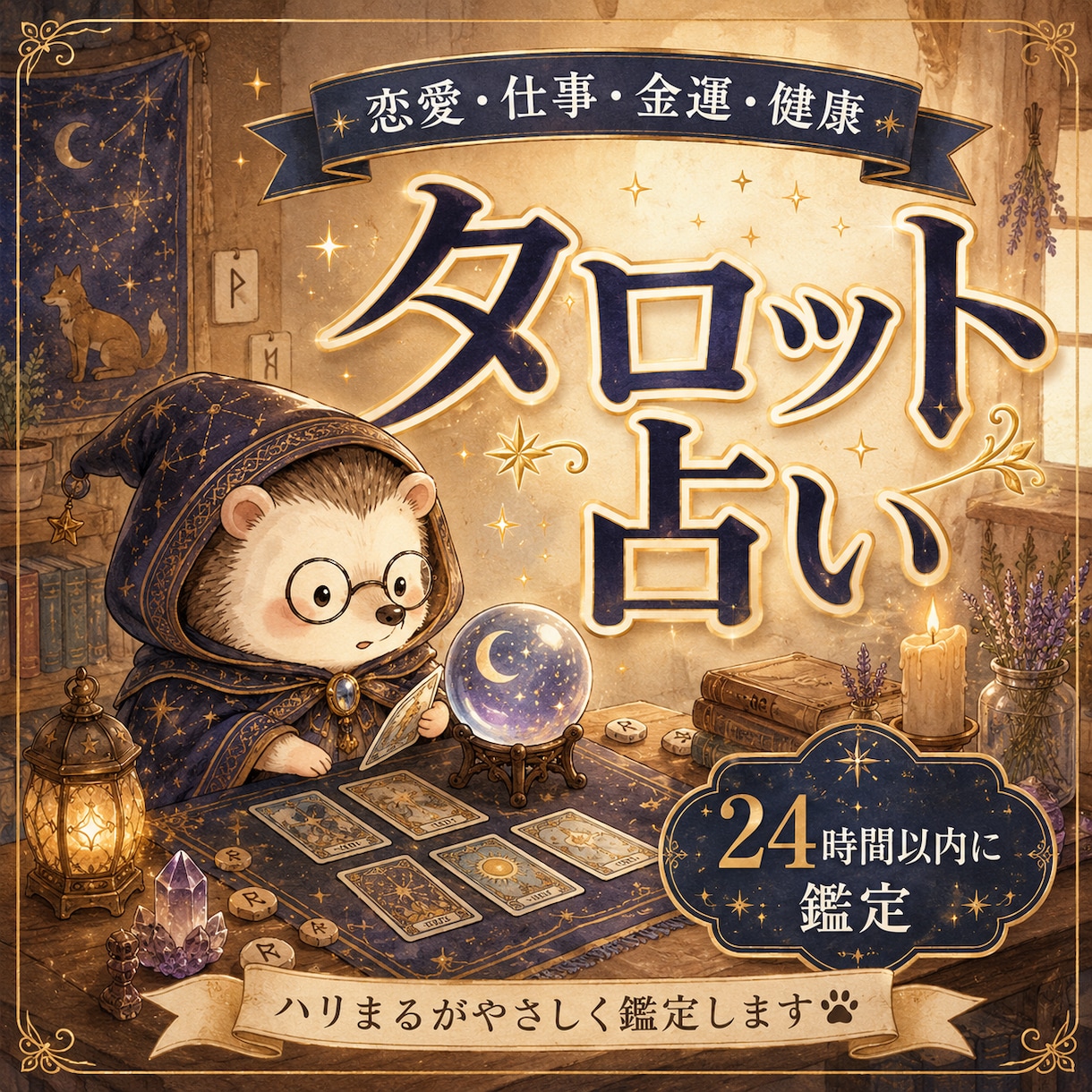 タロットで進むべき道を一緒に見つけます お悩みを24時間以内、5000文字以上で読み解きます イメージ1