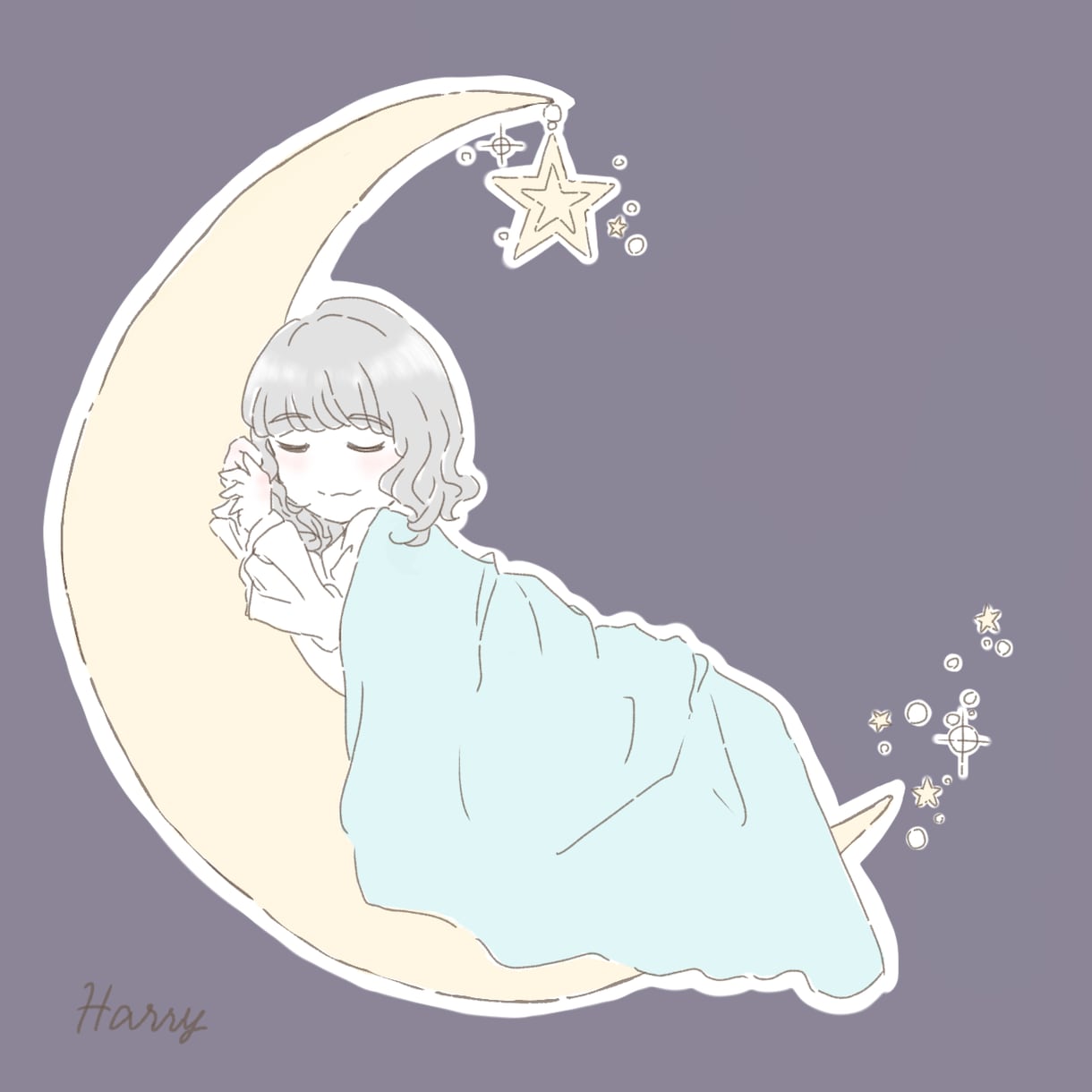 SNSのアイコン用イラストをお描きします お花やスイーツモチーフの可愛らしいイラストをお描きします！ イメージ2