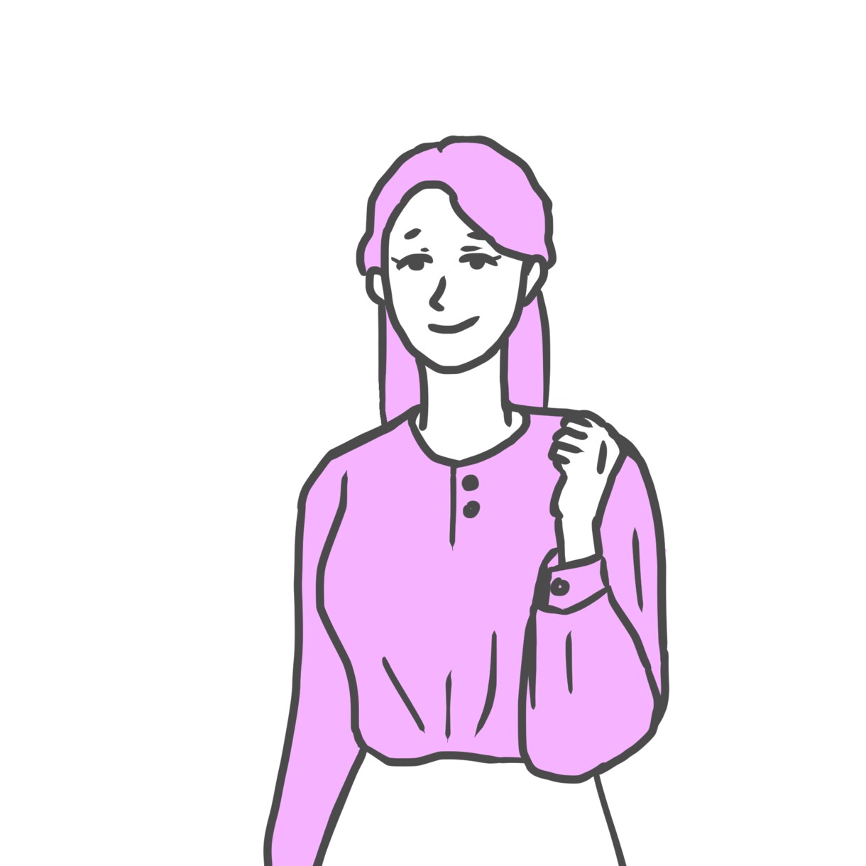 シンプルで見やすいビジネス向けアイコン画像描きます 名刺やプロフィール画像としても、ビジネスシーンで使いやすい！ イメージ7