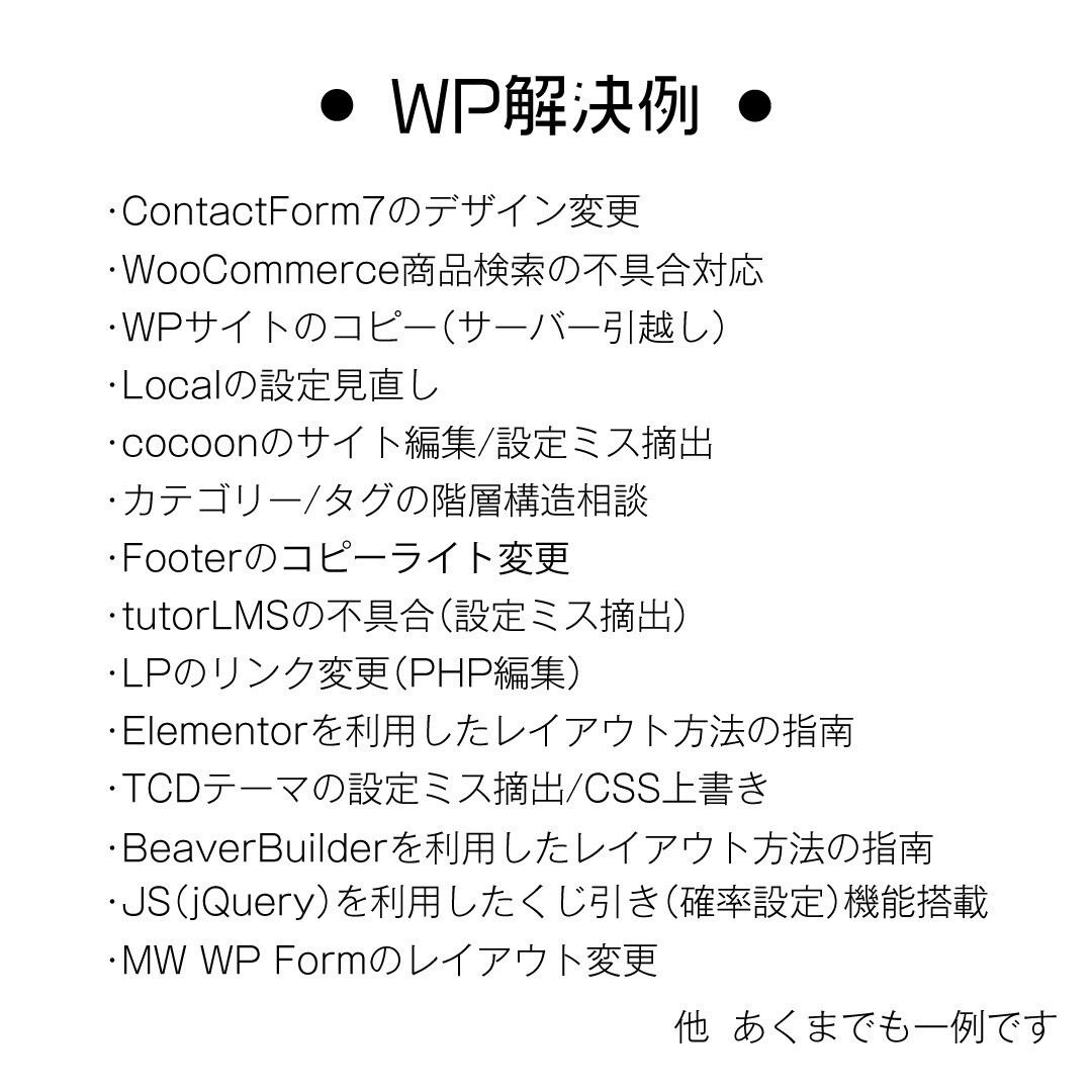 WEBサイトの修正やカスタムを支援・代行します ビデオ通話にて、設定・修正・エラーなどの悩みを解決します！ イメージ3