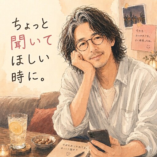 ちょっと聞いて欲しいあなた、お付き合いします なんとなく寂しい、誰かに受け止めて欲しい、まずは雑談から。 イメージ3