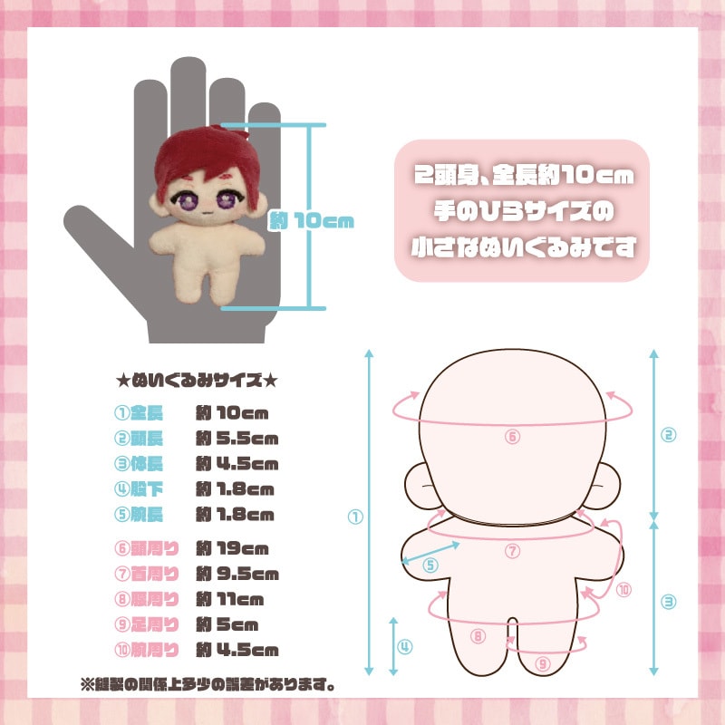 オリジナルの着せ替えぬいぐるみ制作します あなたのオリキャラ、ぬいぐるみ化しませんか？ イメージ3