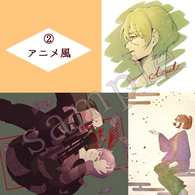 画風が選べて低コスト！イラスト関連のご依頼承ります リアルからゆるふわまで、幅広い画風からお選びいただけます イメージ3