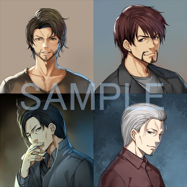 イケオジ風SNSアイコン販売します 完成品ですので即日販売可能です！商用OK！ イメージ1