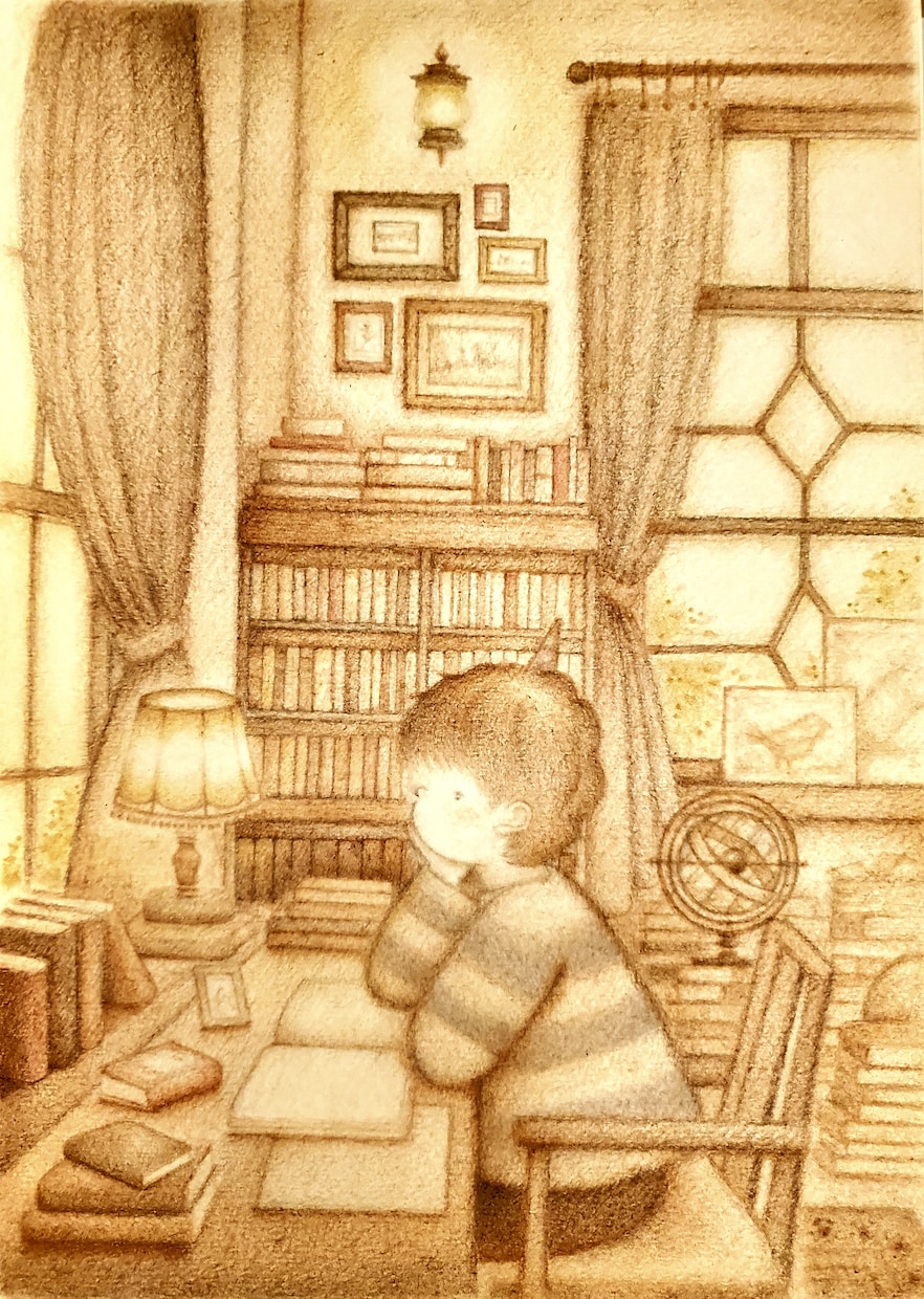 クラシックな絵本風イラスト制作いたします 世界に一枚のオリジナル☆大切な場面にイラストのお花添えます♪ イメージ6