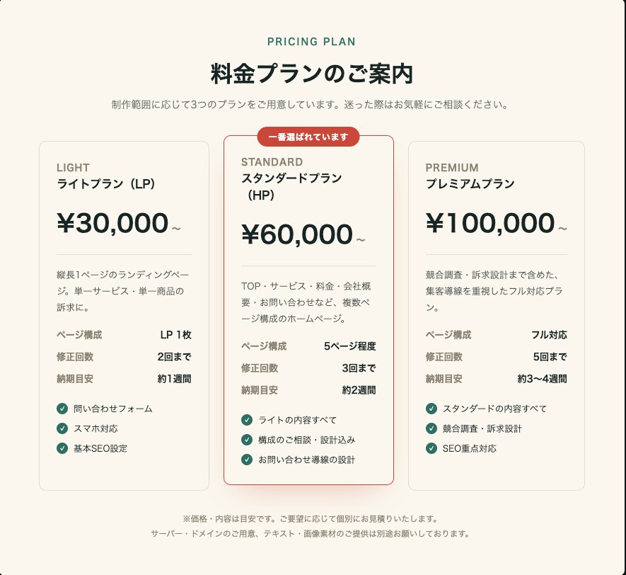 WordPressで集客できるHP・LP制作します 【丁寧なヒアリング】集客に強いHP・LPを制作します イメージ3