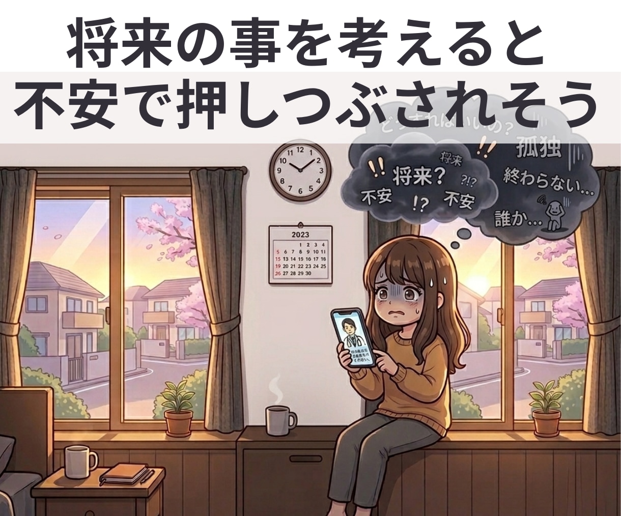 チャット☘ひきこもりのあなたへ心理師が寄り添います 生きづらい/自信がない/孤独/将来不安/勇気が出ない/怖い イメージ3