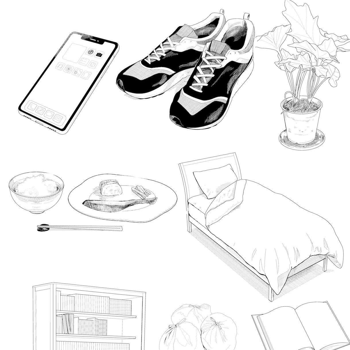 漫画の背景、物描きます 背景、物を描くのが苦手なあなたの代わりに描きます！ イメージ5