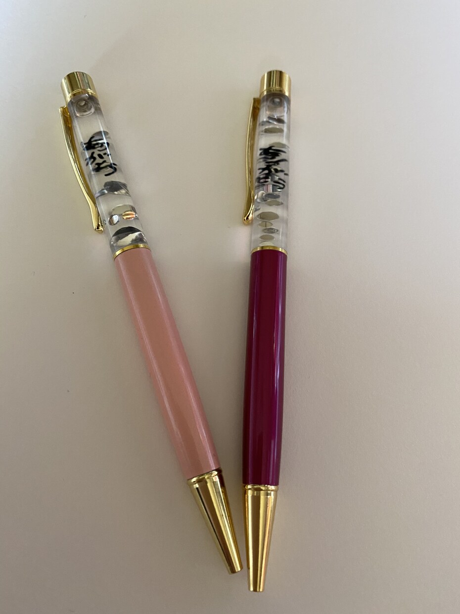 母の日ボールペン作ります ありがとうのコメント付きボールペン イメージ2