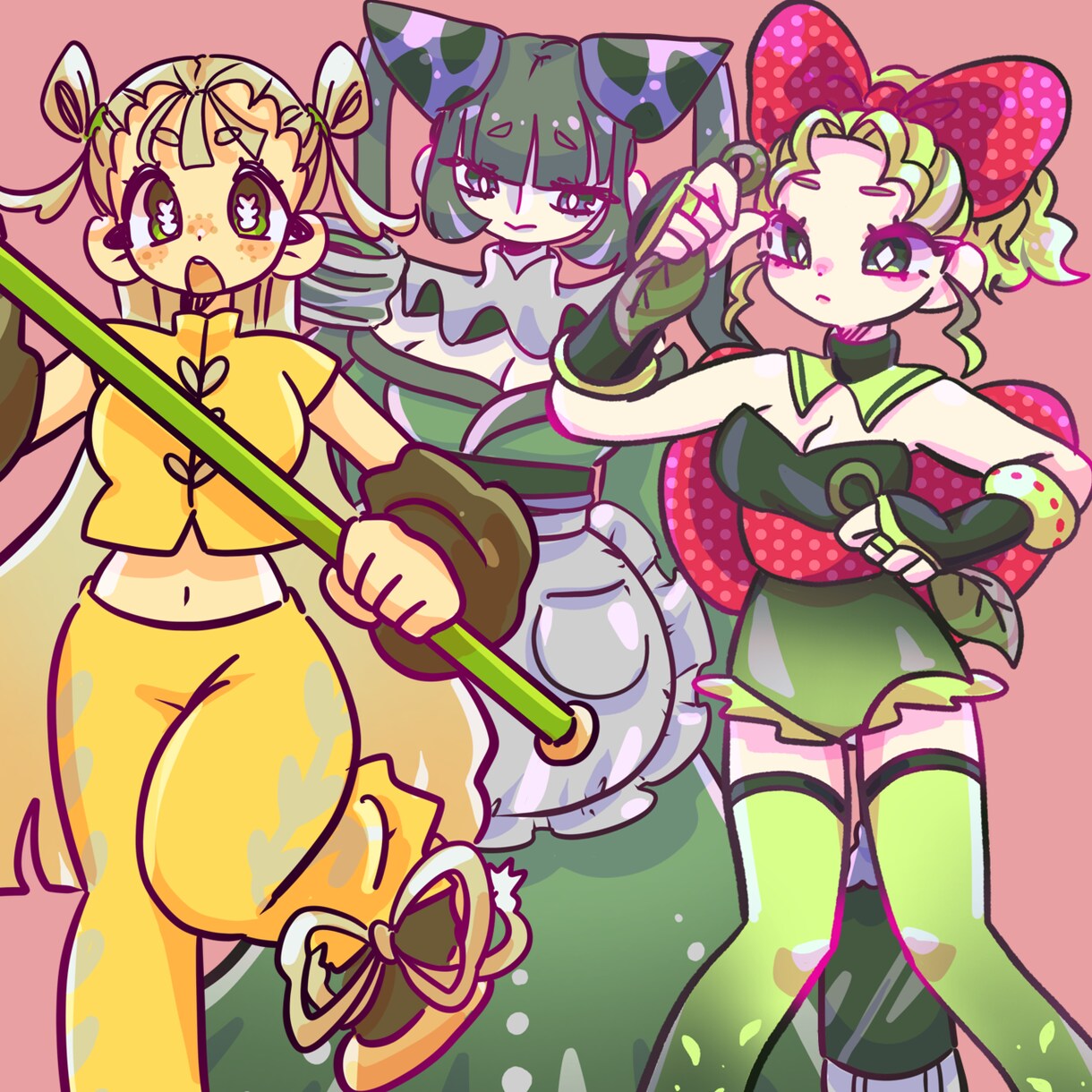 個性豊かなキラキラでかわいいイラスト描きます SNSアイコン、グッズ、挿絵、似顔絵などのイラスト♡ イメージ9