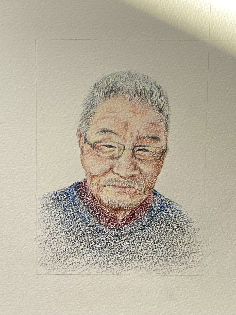 人もペットも！似顔絵描きます 人もペットも、色鮮やかな色鉛筆画で描きます。 イメージ4