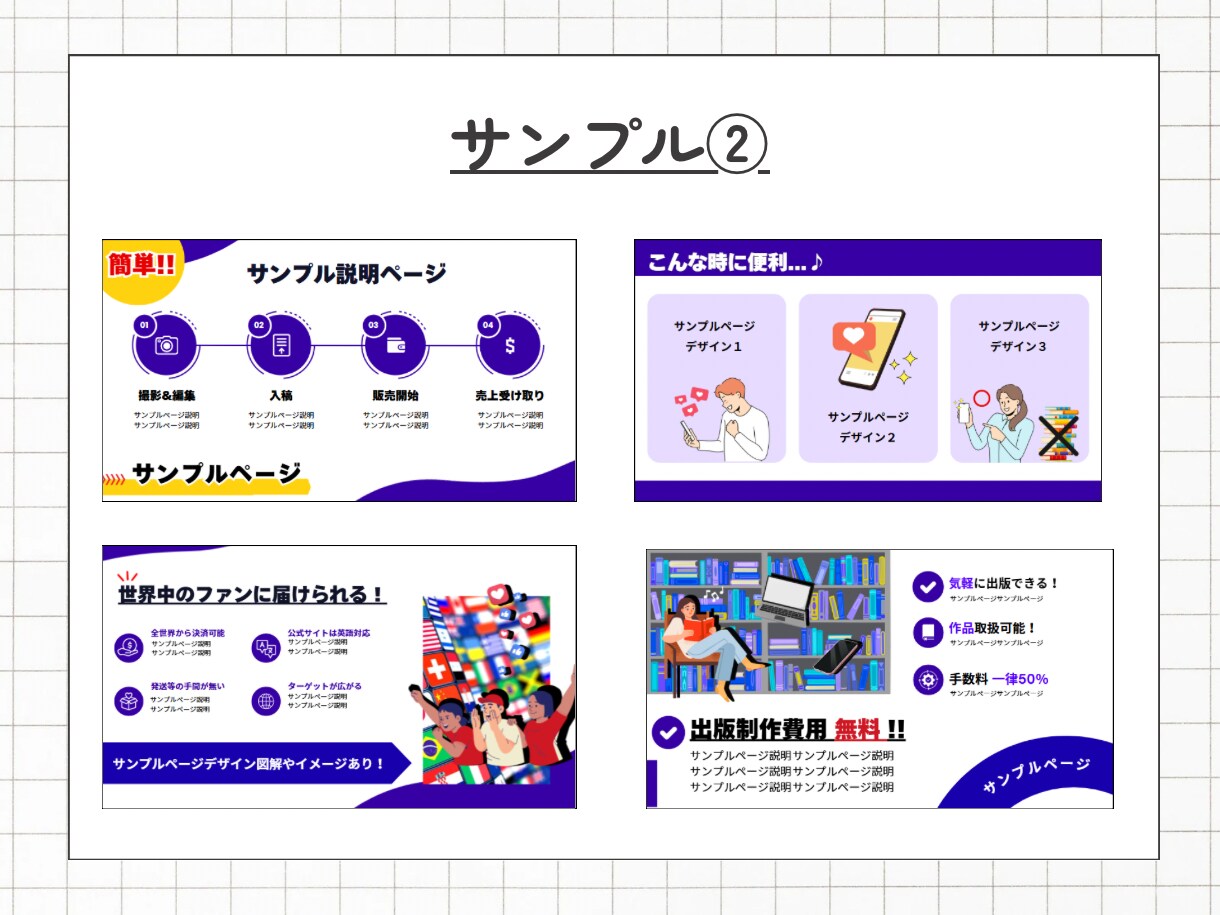 伝わる！【わかりやすい】スライド制作します 図解や画像などを使用して、見やすくて伝わる資料を制作します！ イメージ8