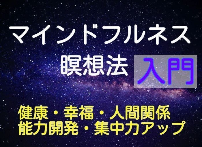 初心者向け「マインドフルネス瞑想」を教えます 「心と体の調和を取り戻す方法　マインドフルネス瞑想入門」 イメージ1