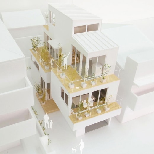 一級建築士が素材感を表現した住宅模型を製作しをます 設計意図や空間の魅力を伝える模型を丁寧に作成します イメージ5