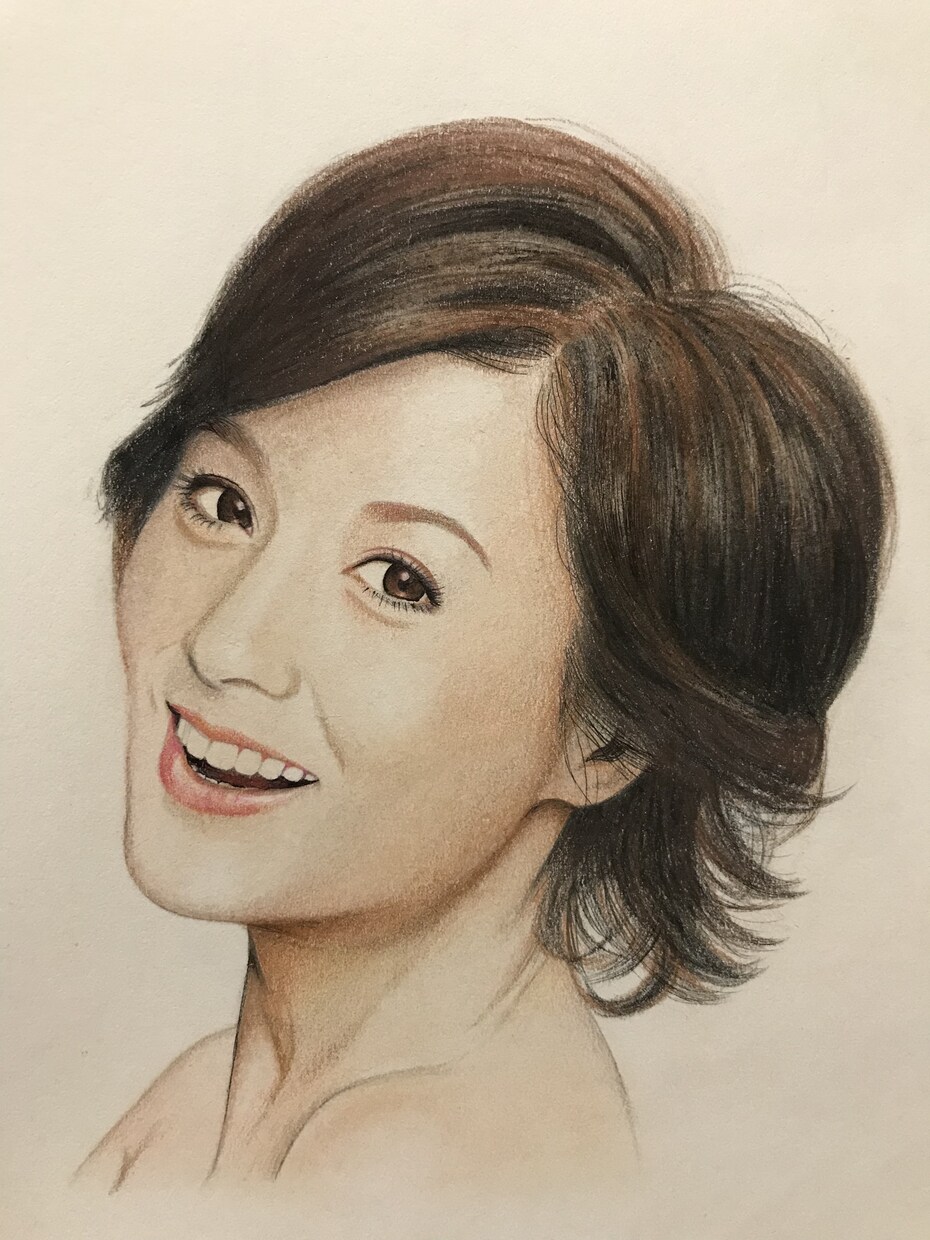 色鉛筆で人物、ペットの似顔絵、肖像画をお描きします 【A4サイズ】心を込めてお描きします！贈り物や記念にどうぞ♪ イメージ7
