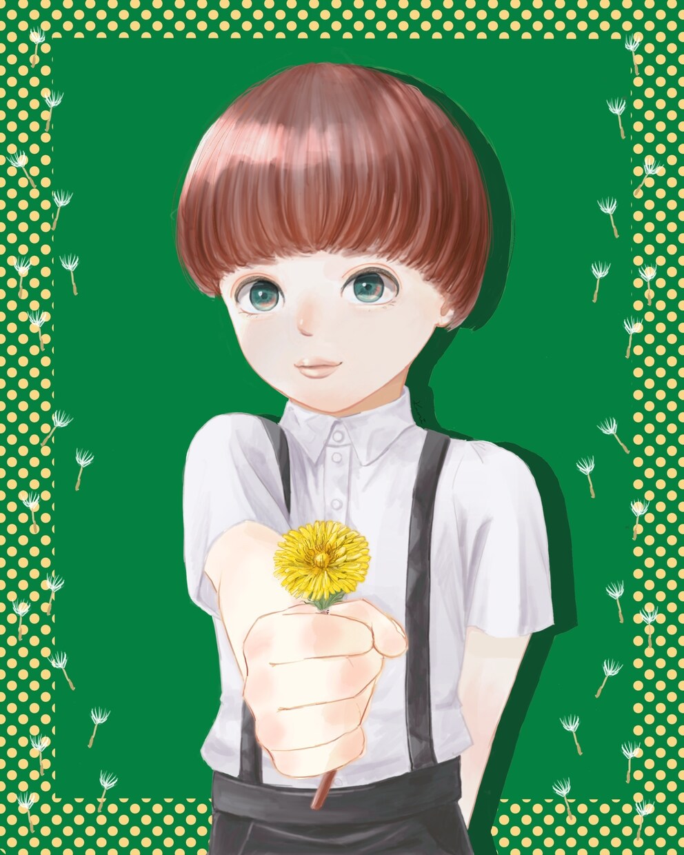 柔らかな色彩の人物イラストお描きします 優しくて幸せな雰囲気のイラストが得意です イメージ7