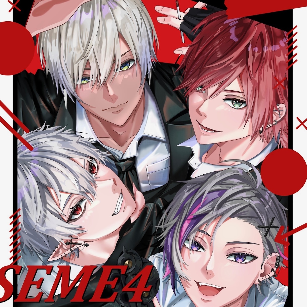 イラスト全般！素敵な作品創りお手伝い致します 立ち絵/アイコン/歌みた/1枚絵　超魅力的に仕上げます！ イメージ4