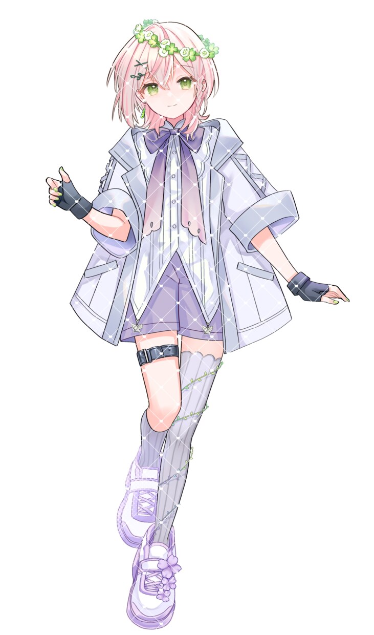 Vtuber用、IRIAM用立ち絵制作します 透明感があるイラストをお届けします イメージ5