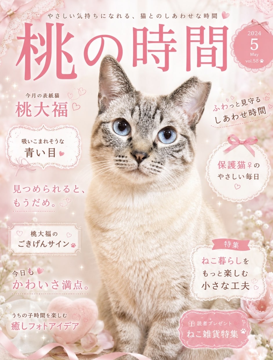 うちの子、雑誌デビューします ペット写真を表紙みたいな一枚に イメージ2