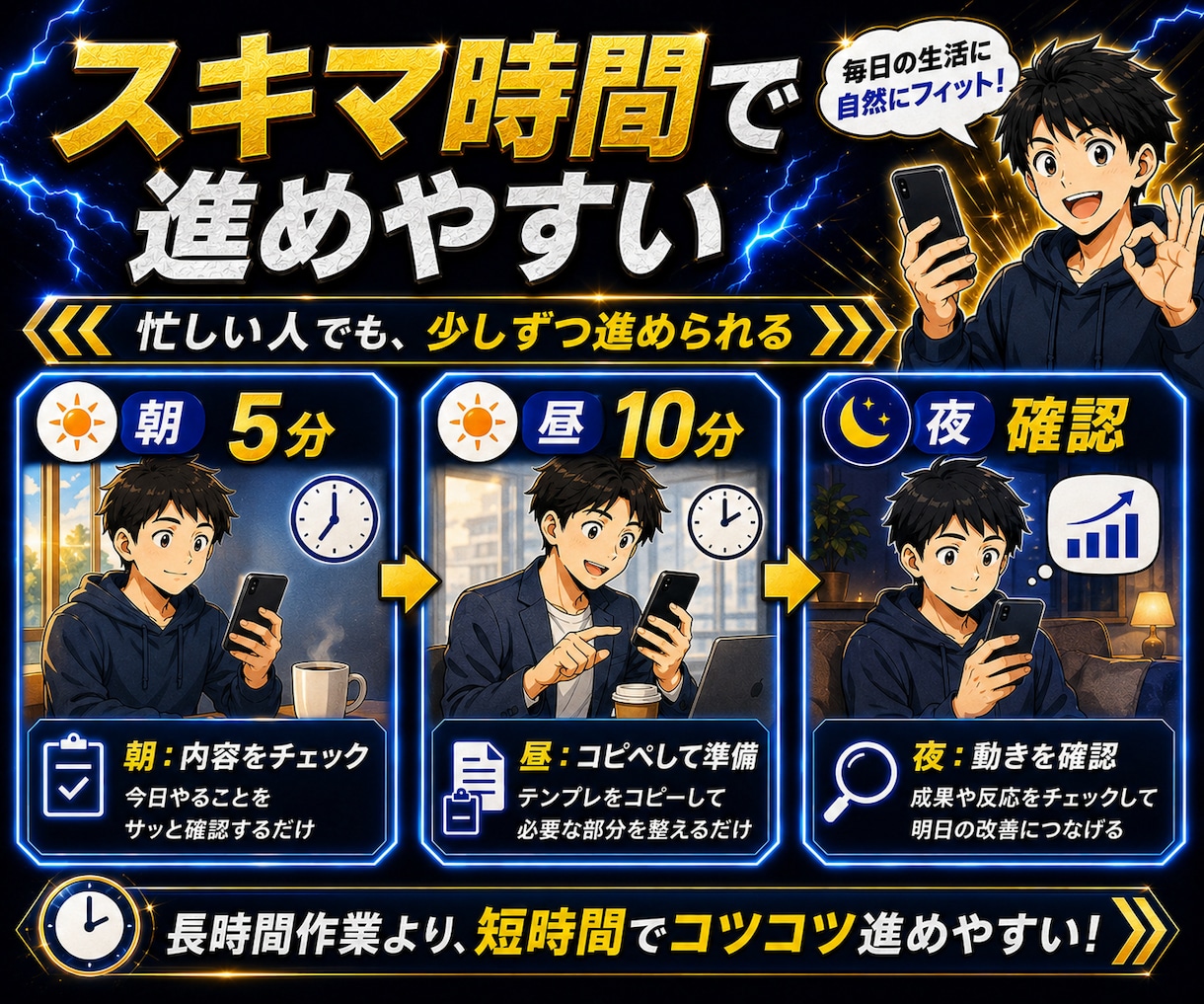 寝稼ぎ！ワンポチ自動化で収益を増やす方法教えます 仕組み/スマホ副業/超初心者向け/集客SNS不要/おすすめ イメージ10