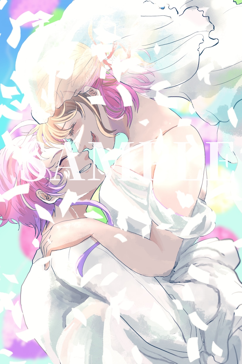 夢絵、カップル絵、通常イラストお描きします キャラ単体、創作キャラ、漫画なども対応してます イメージ7