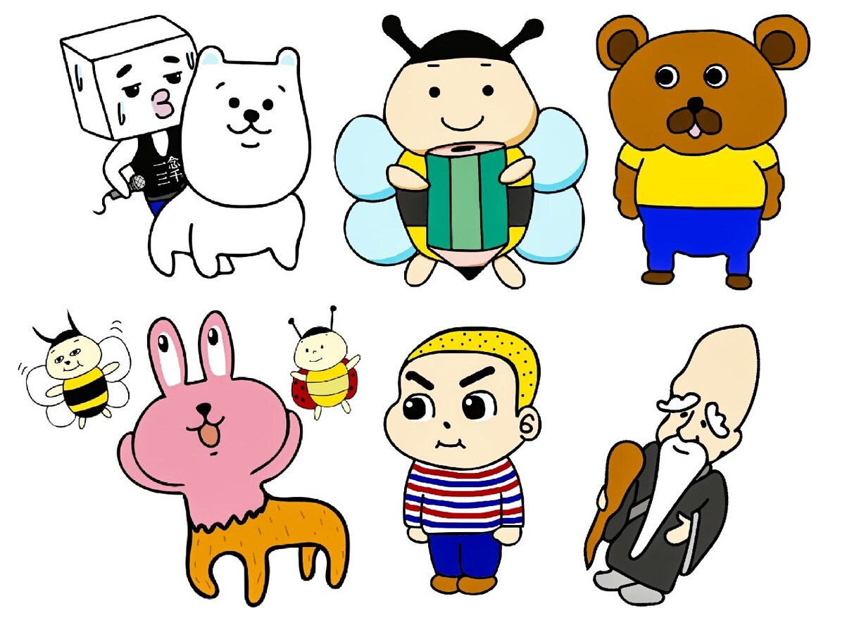 商用OK！ゆる〜いキャラクター作ります 企業のマスコット、SNSアイコン等にオススメ！ イメージ2
