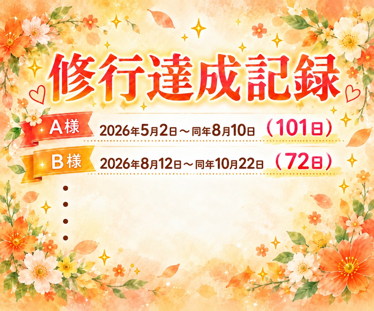鬼の100往復チャットで修行します 招待制✨往復チャットサービスのファンがチャットします✨ イメージ3