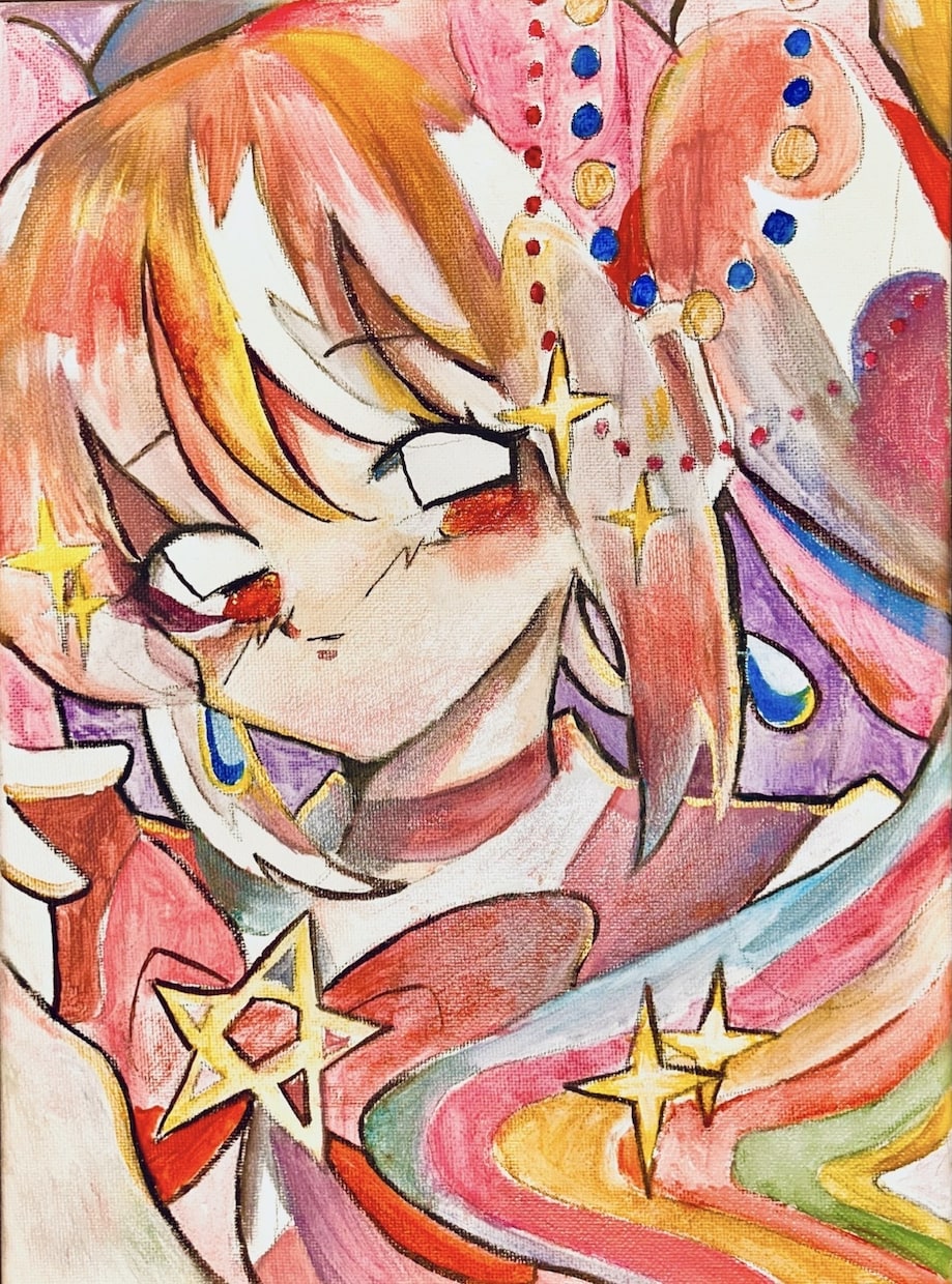 あなただけのものになる絵を描きます サブカルをアートに！平成風作画で油絵を♩ イメージ5