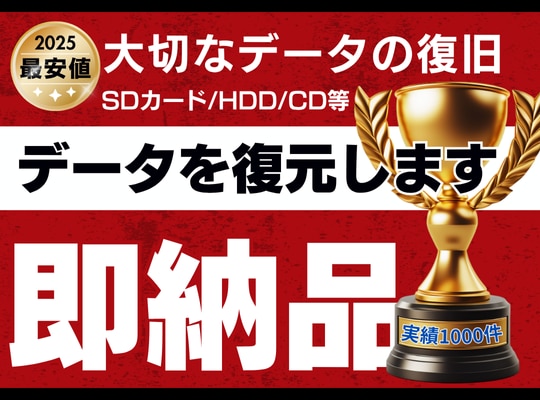 SDカードのデータを復旧します データ復旧サービスを行います。 イメージ1