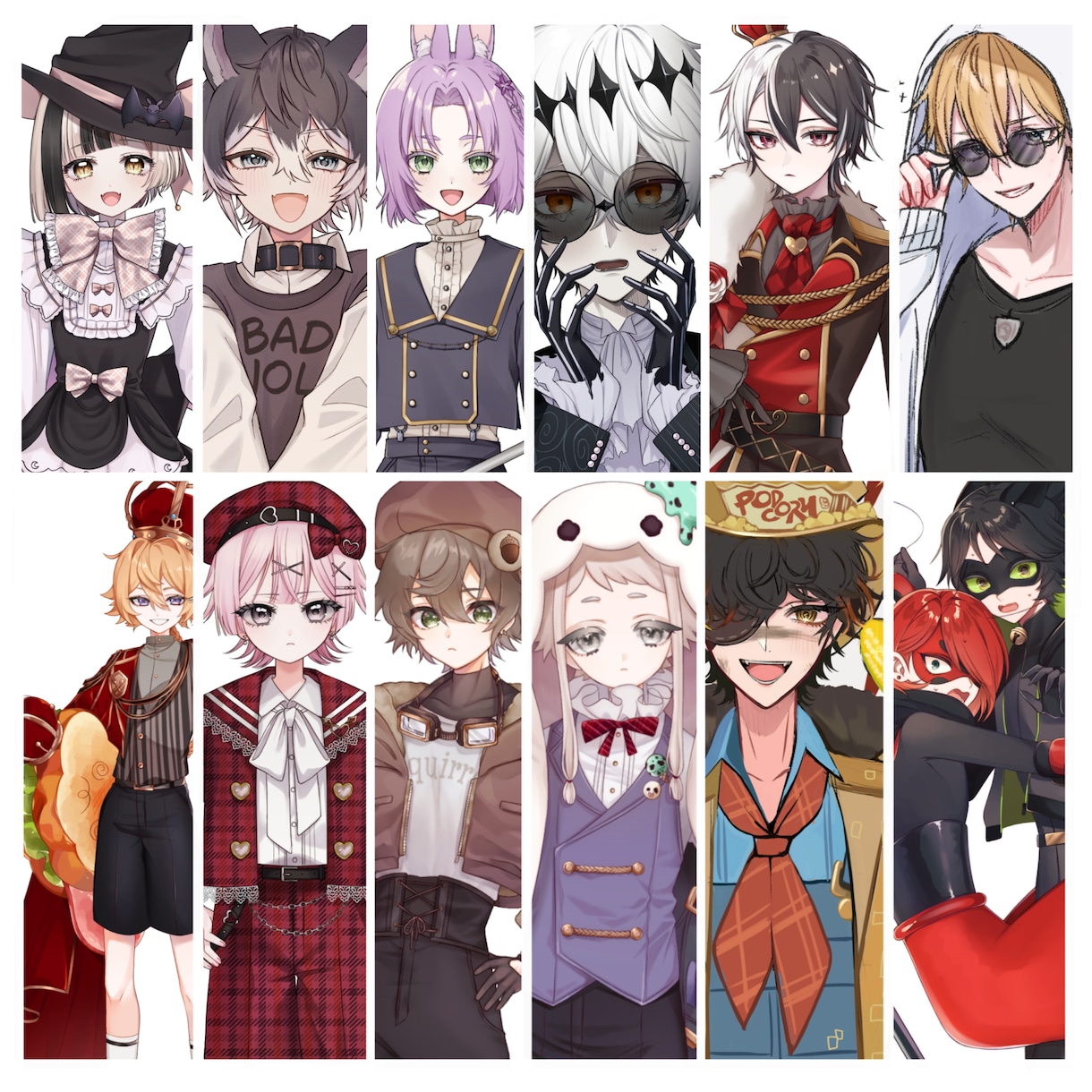 立ち絵制作します TRPGやライブ配信などで可愛いキャラを動かしたい方へ イメージ2