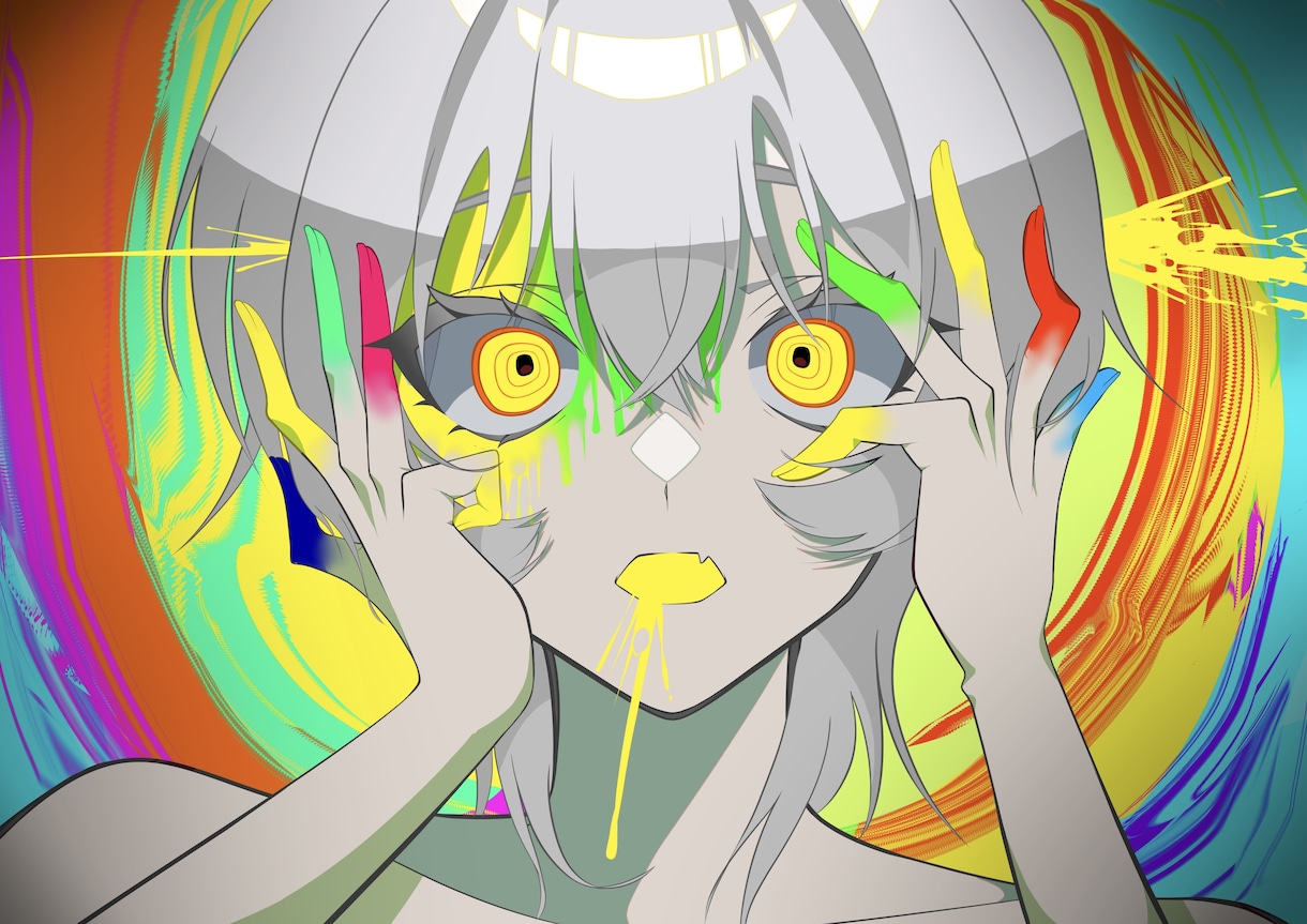 不安定な女の子描きます 病みかわいいような、危なげのある女の子を求めてるあなたへ！ イメージ6