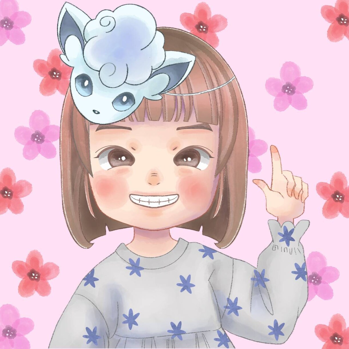 可愛くて優しいお子様の似顔絵をかきます お子様のかわいい瞬間を、ふんわり似顔絵で残してみませんか？ イメージ1