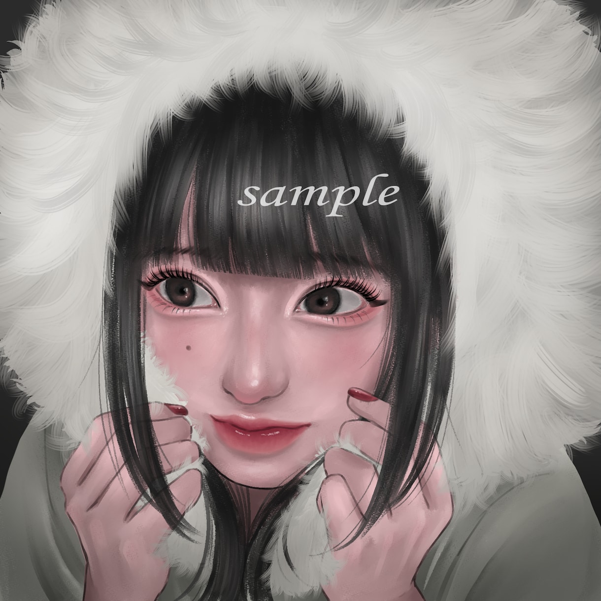 リアル寄りの可愛くて厚塗り感あるイラストを描きます SNS♥アイコン♥ヘッダー♥お気軽にご相談ください イメージ4