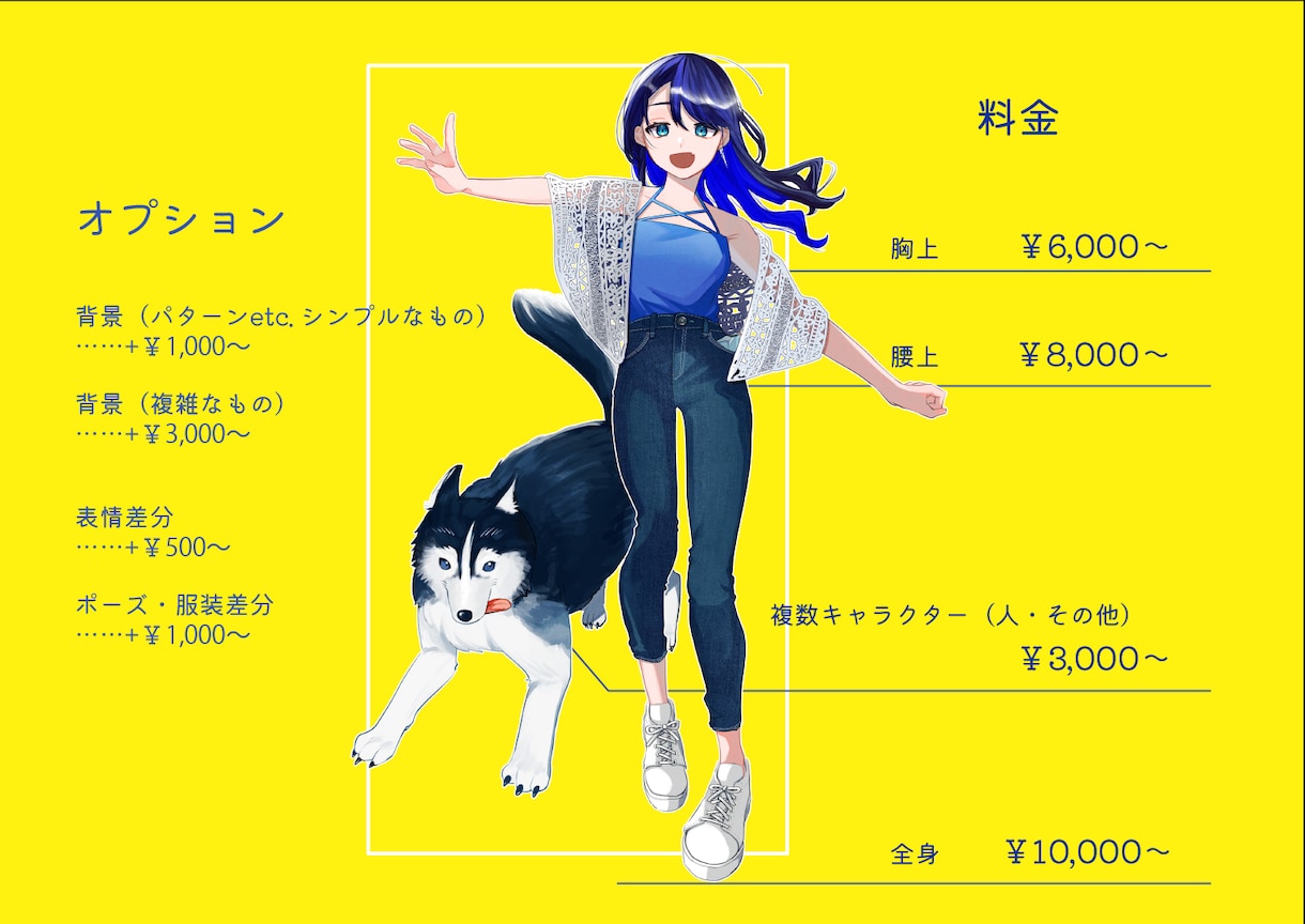 最短5日・商用利用可〇 イラスト制作承ります 動画内イラスト・サムネイル・立ち絵・Live2Dなど イメージ2