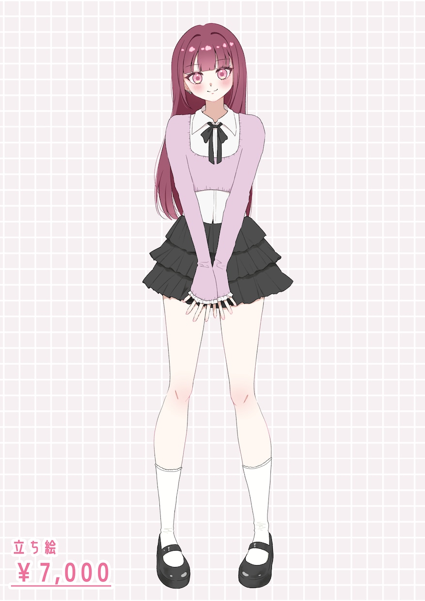 シンプルだけどかわいい表情のイラスト描きます アイコンや動画内イラストに使用できるイラストを描きます！ イメージ2