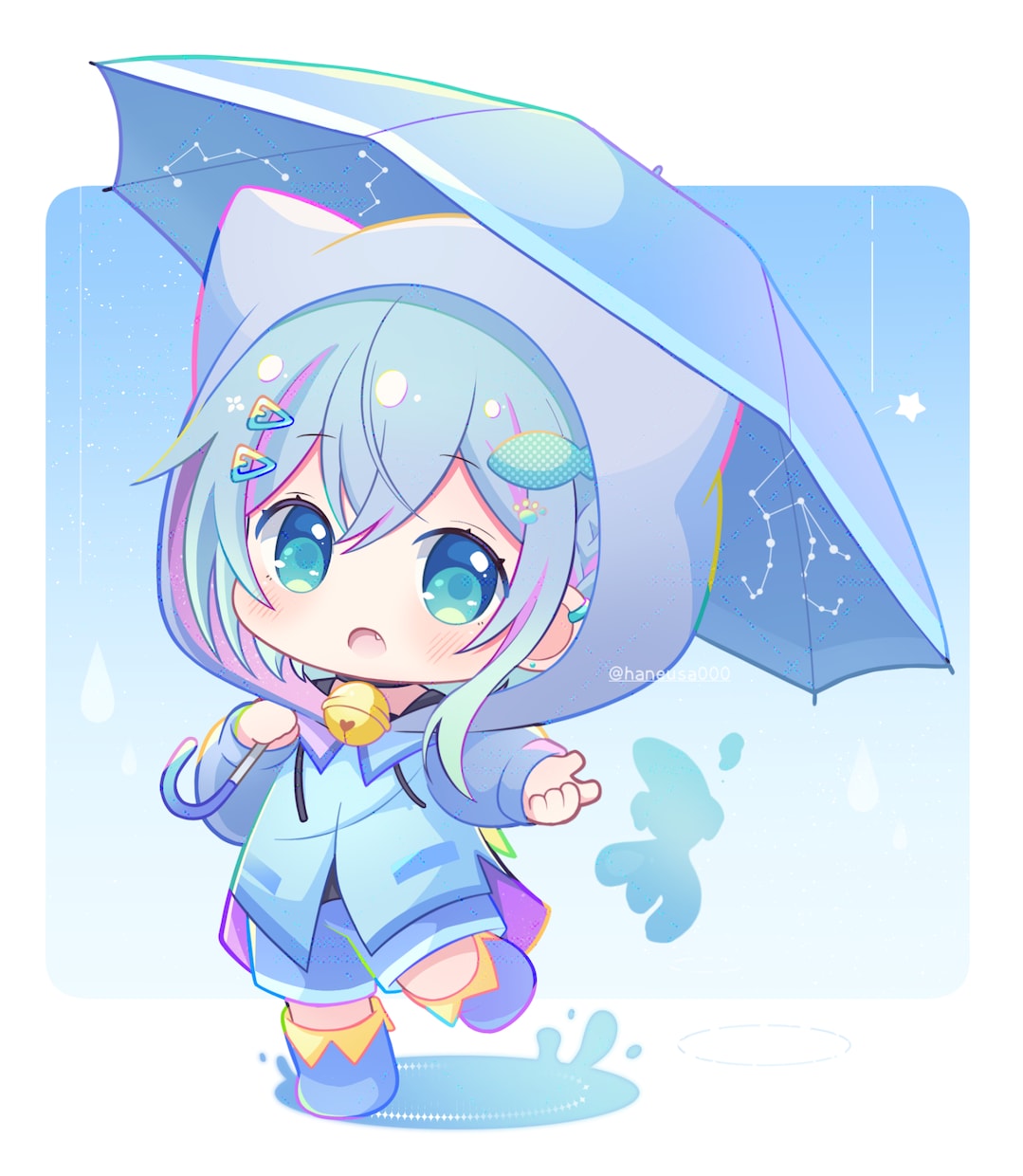 綺麗でかわいい♪ ミニキャライラスト制作します 企業実績多数！ 修正無制限、かわいいイラストをご提供します イメージ6