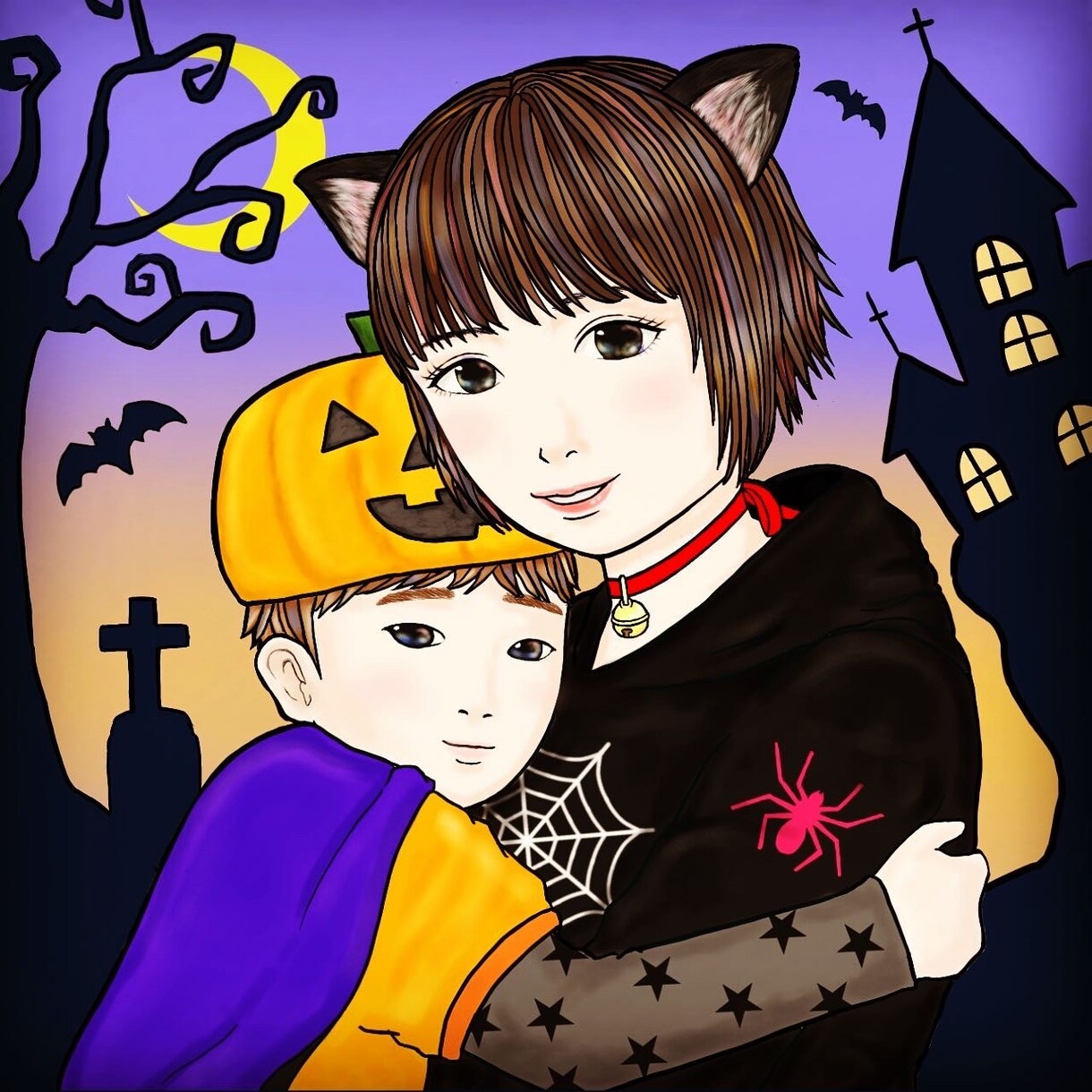 音楽動画などのオリジナルイラスト描きます リアル系や可愛い系など色々なご要望に対応させて頂きます イメージ3