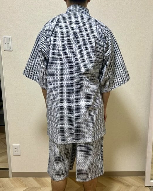 浴衣反物から甚平お仕立ていたします メンズ浴衣の反物やお好みの洋服地でオリジナル甚平を イメージ2